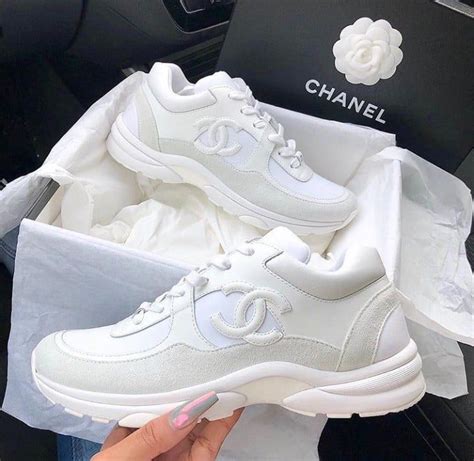 chanel white sneakers|chanel white sneakers nordstrom.